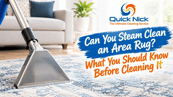 Can You Steam Clean an Area Rug? What You Should Know Before Cleaning It