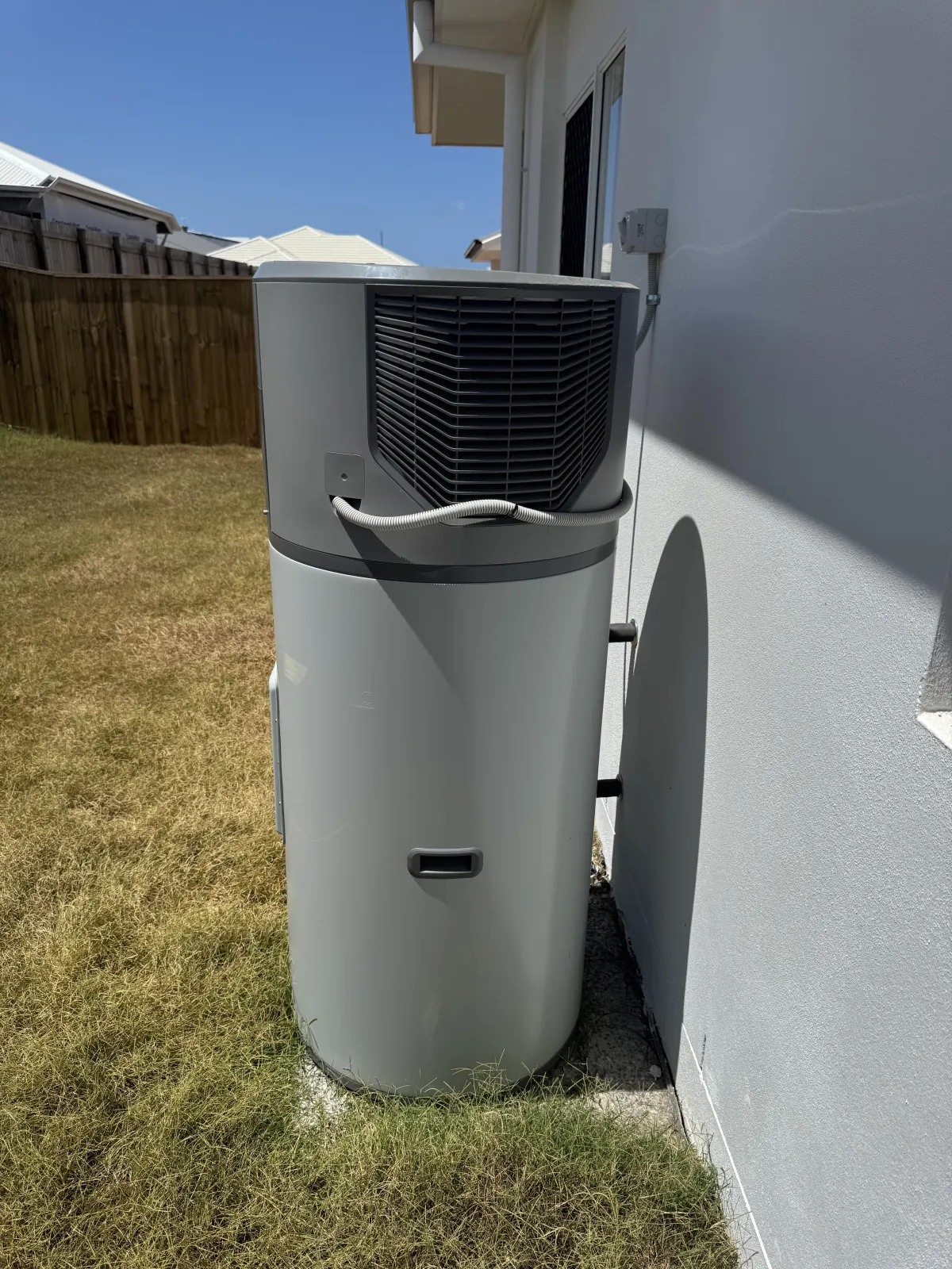 Heat pump hot water system repair service in Hope Island