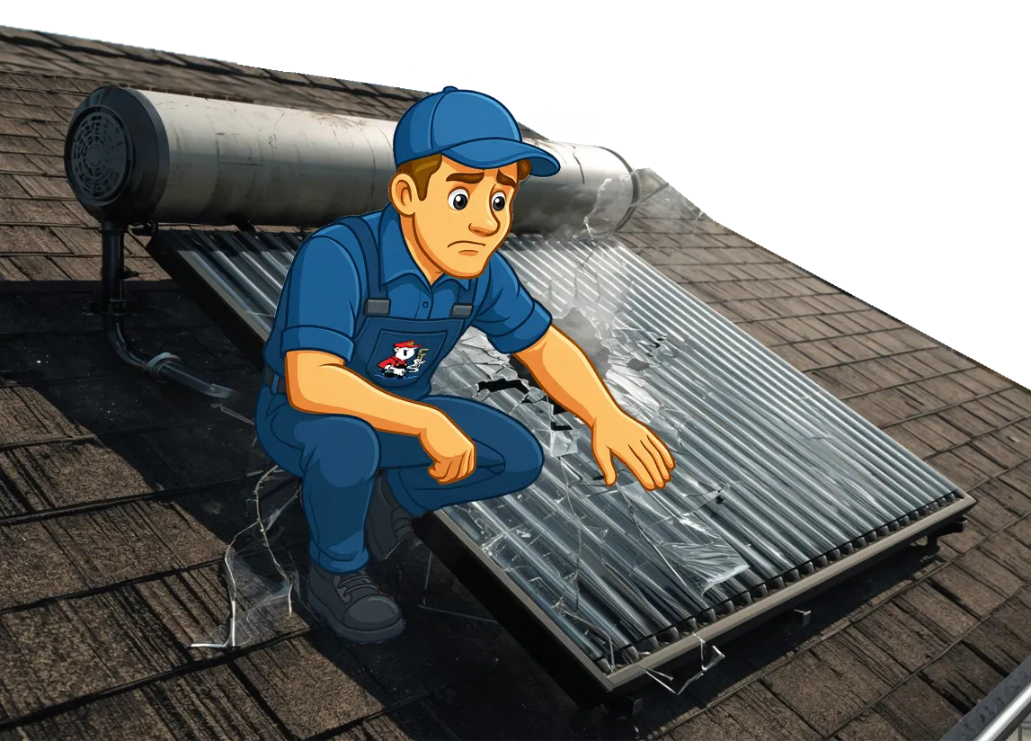 Apricus maniold cracking and spittng