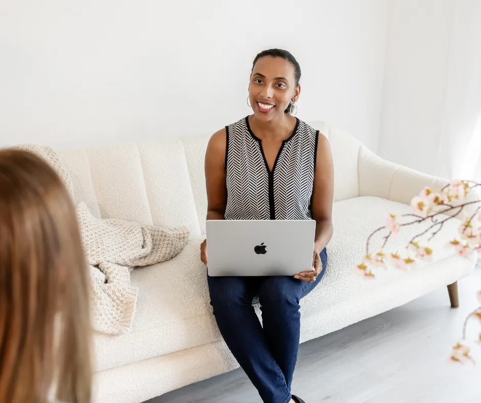 Meisha Marshall, marriage coach smiling portrait