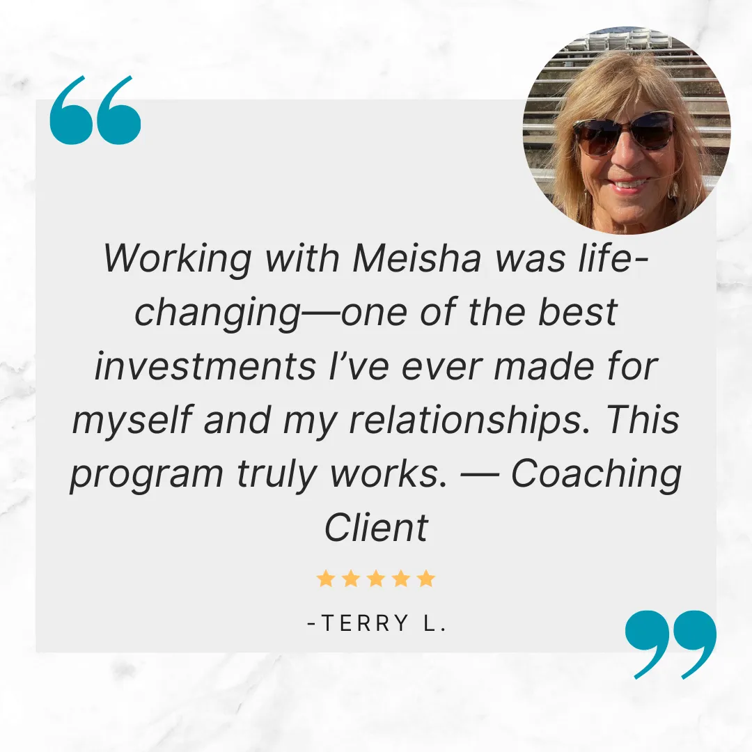 Renew Mindset Coaching client success story and testimonial of TerryL.