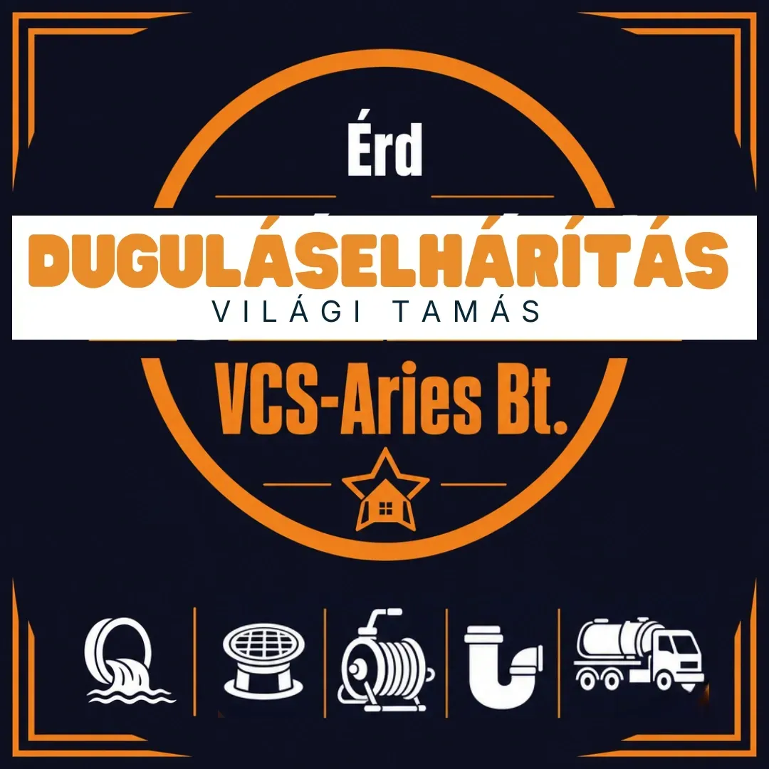 Duguláselhárítás Érd VCS-Aries Bt. Világi Tamás aktív tűzoltó és duguláselhárító szakember 