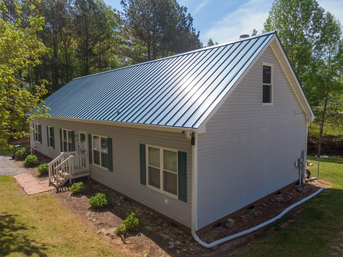 Metal roof
