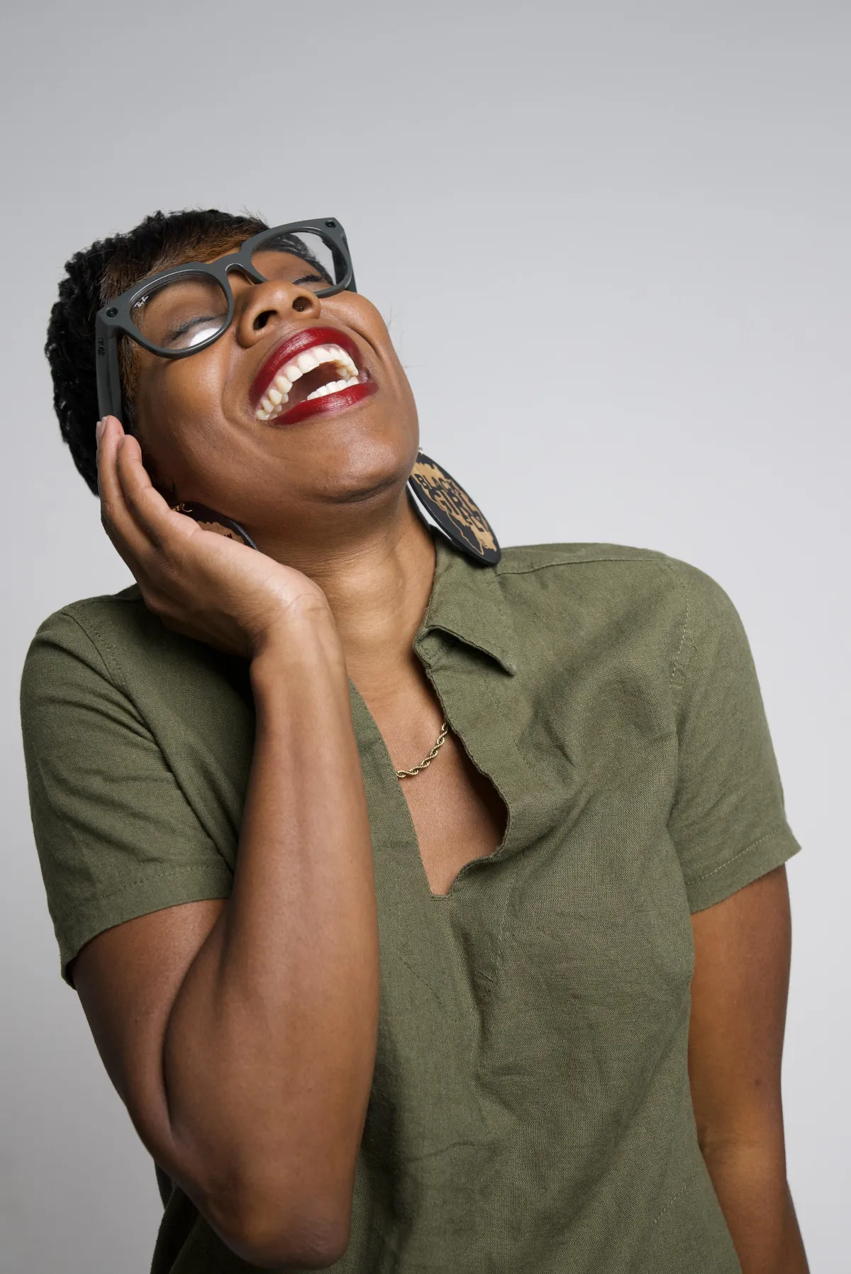 Professional portrait of LaMeshia, The Business Midwife