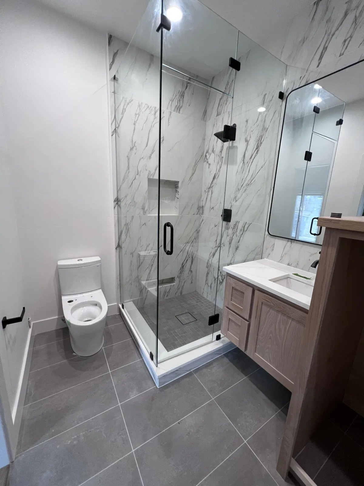 bathroom tile remodel