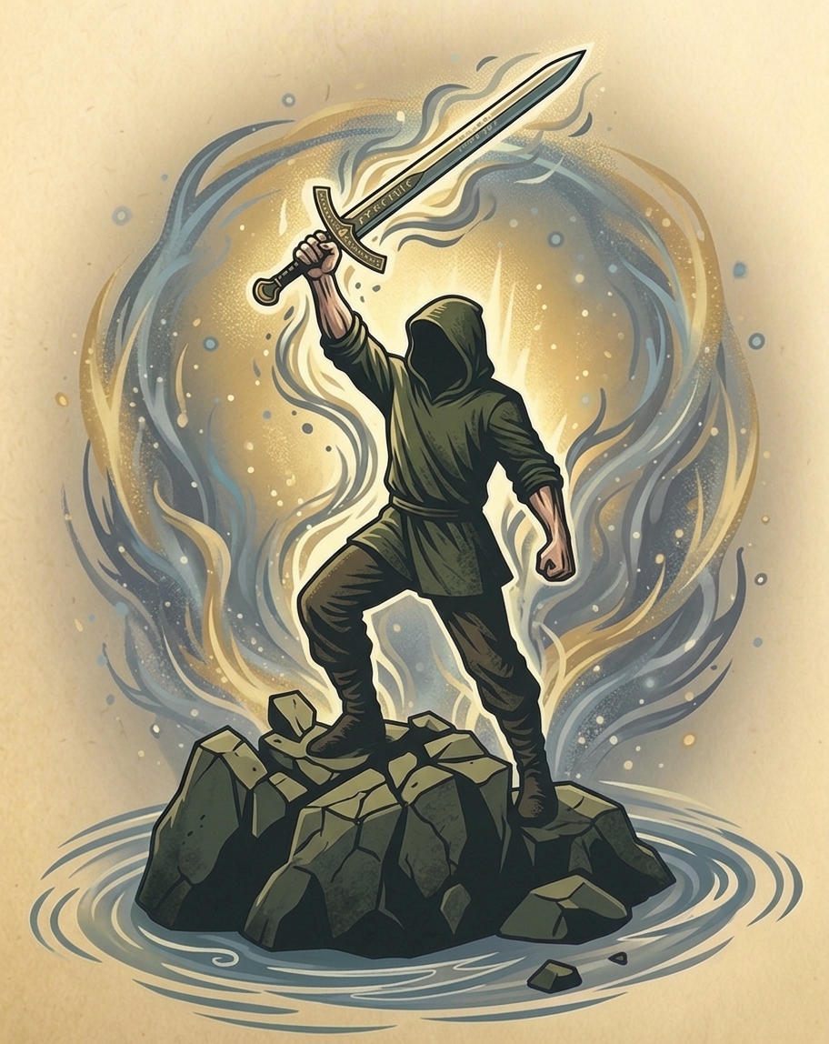Illustration du passage à l'action et de l'incarnation