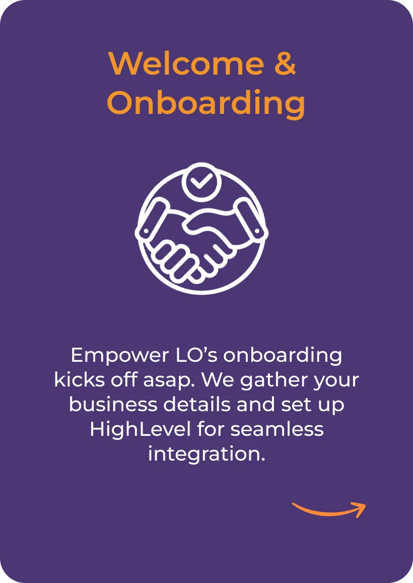Welcome and Onboarding Process