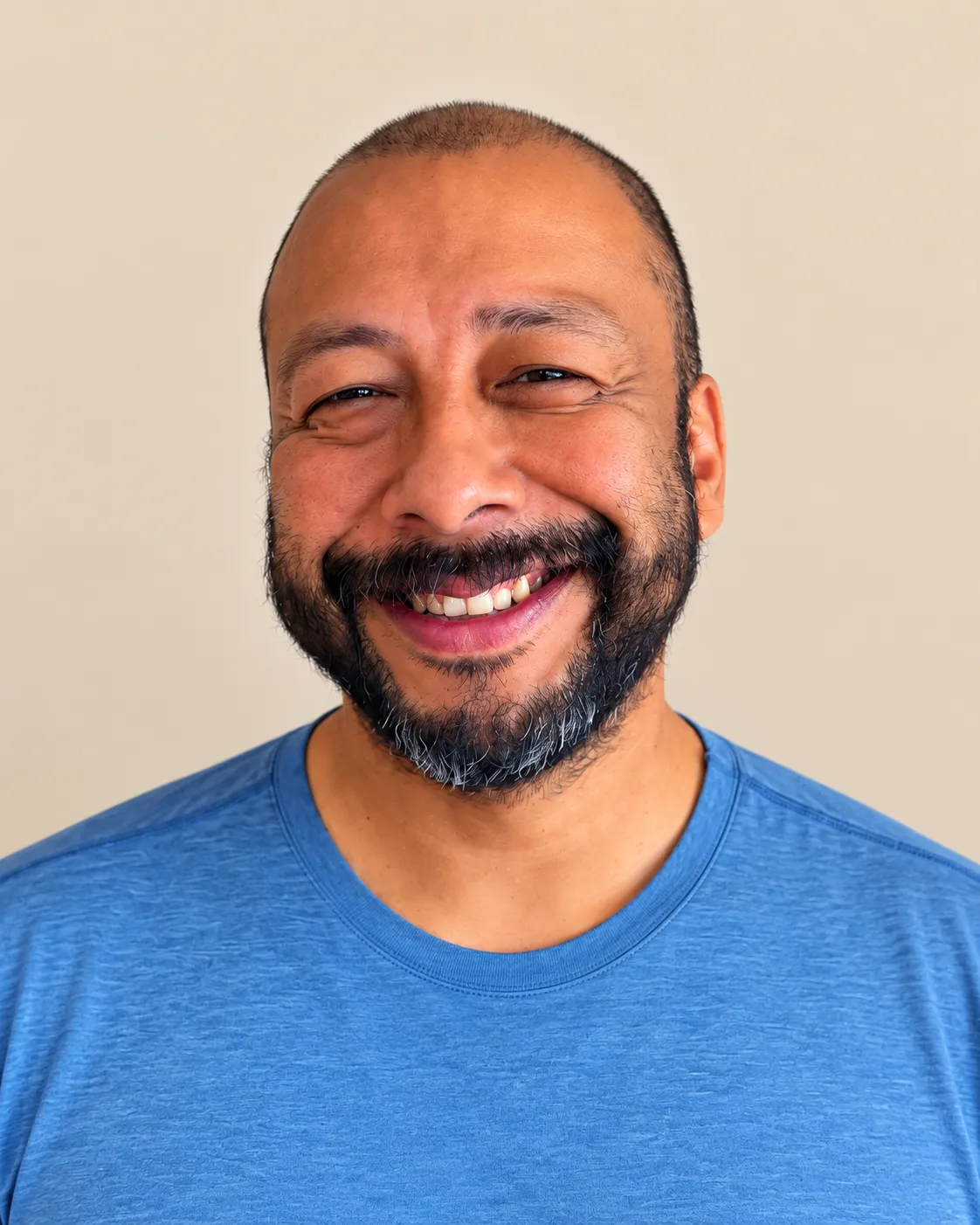 Portrait of Rolando, a caregiver at Tea Time Lifestyle adult family home in Castle Rock, Washington.