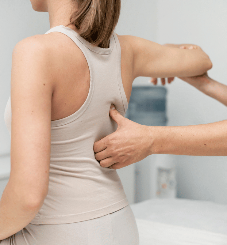 Chiropractor Doing Back Adjustments to a Patient in El Cajon CA