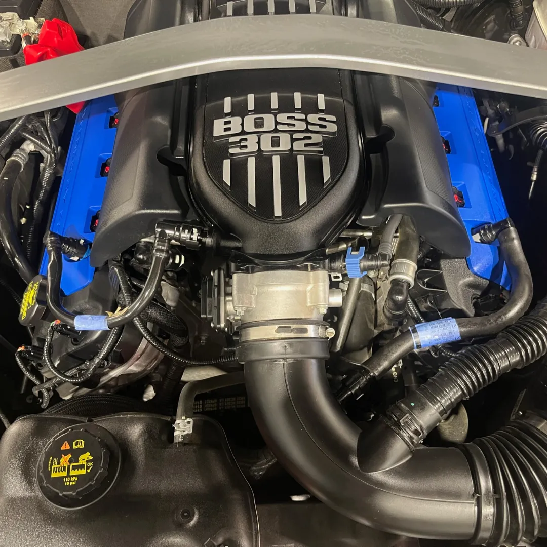 Boss 302 engine that was cleaned by 2 Clean 