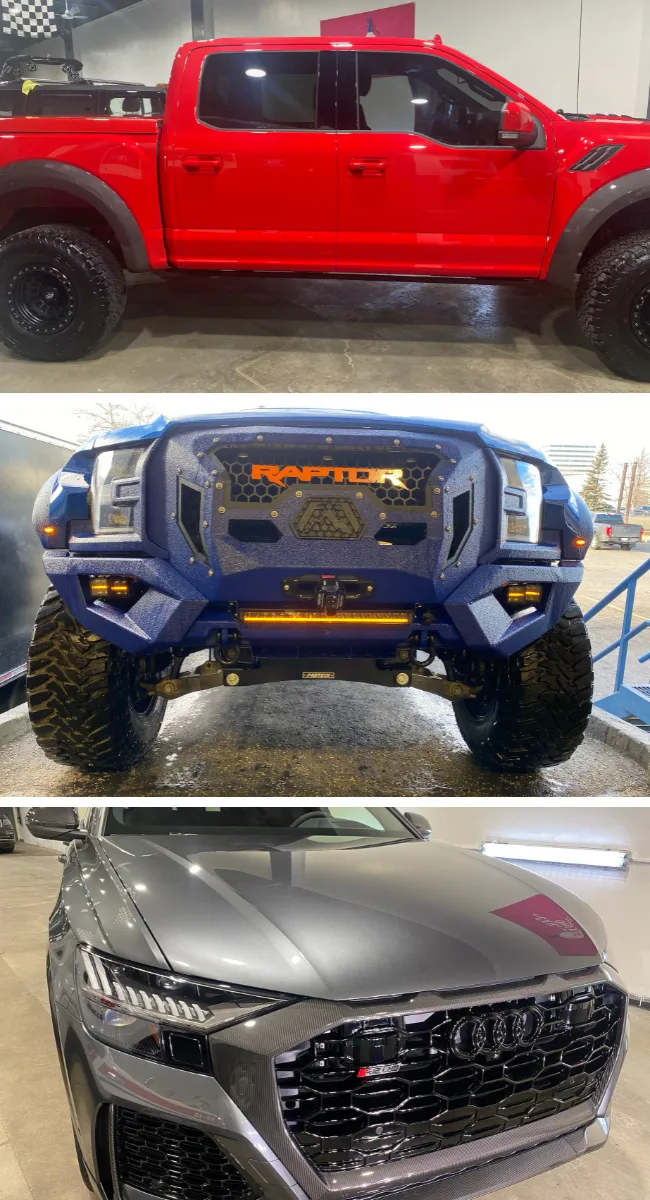 images of vehicles that were expertly cleaning and detailed by 2 clean 