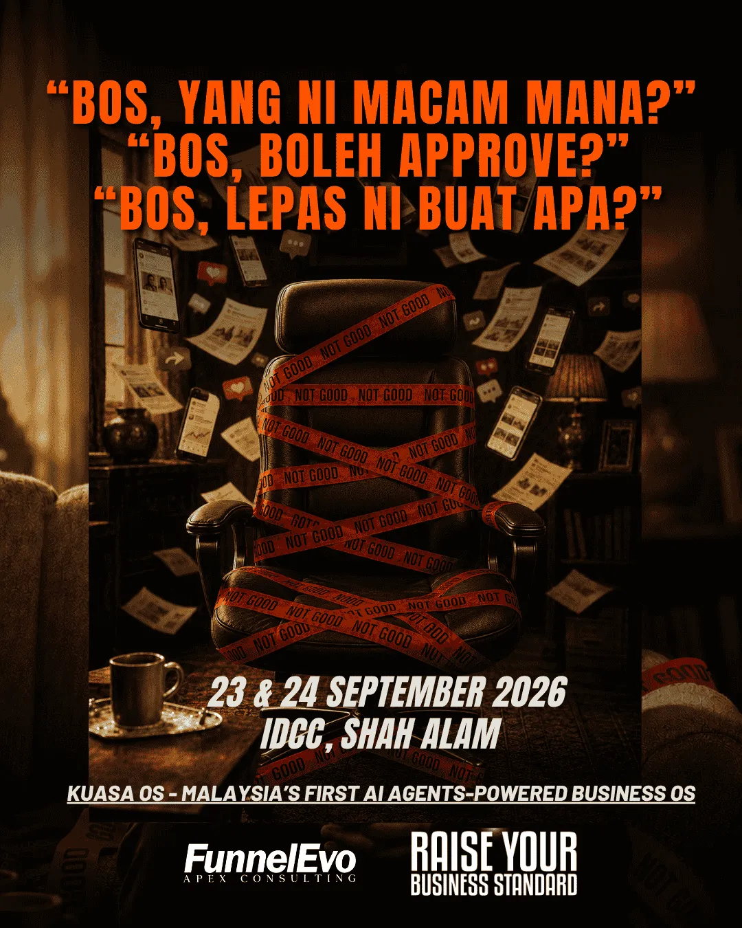 Owner penat urus bisnes