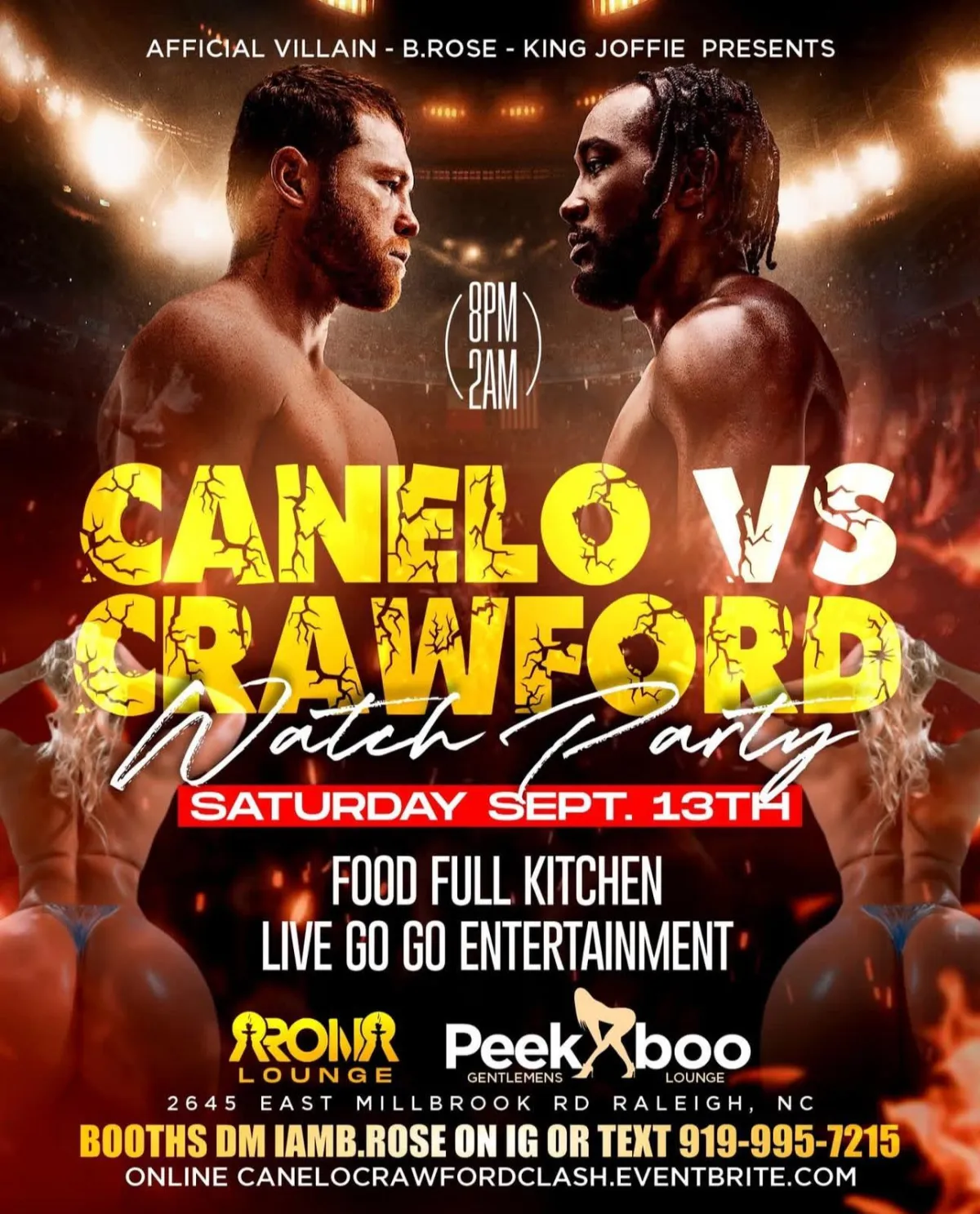 Canelo vs Crawford - Watch Party Sept 1th 2025