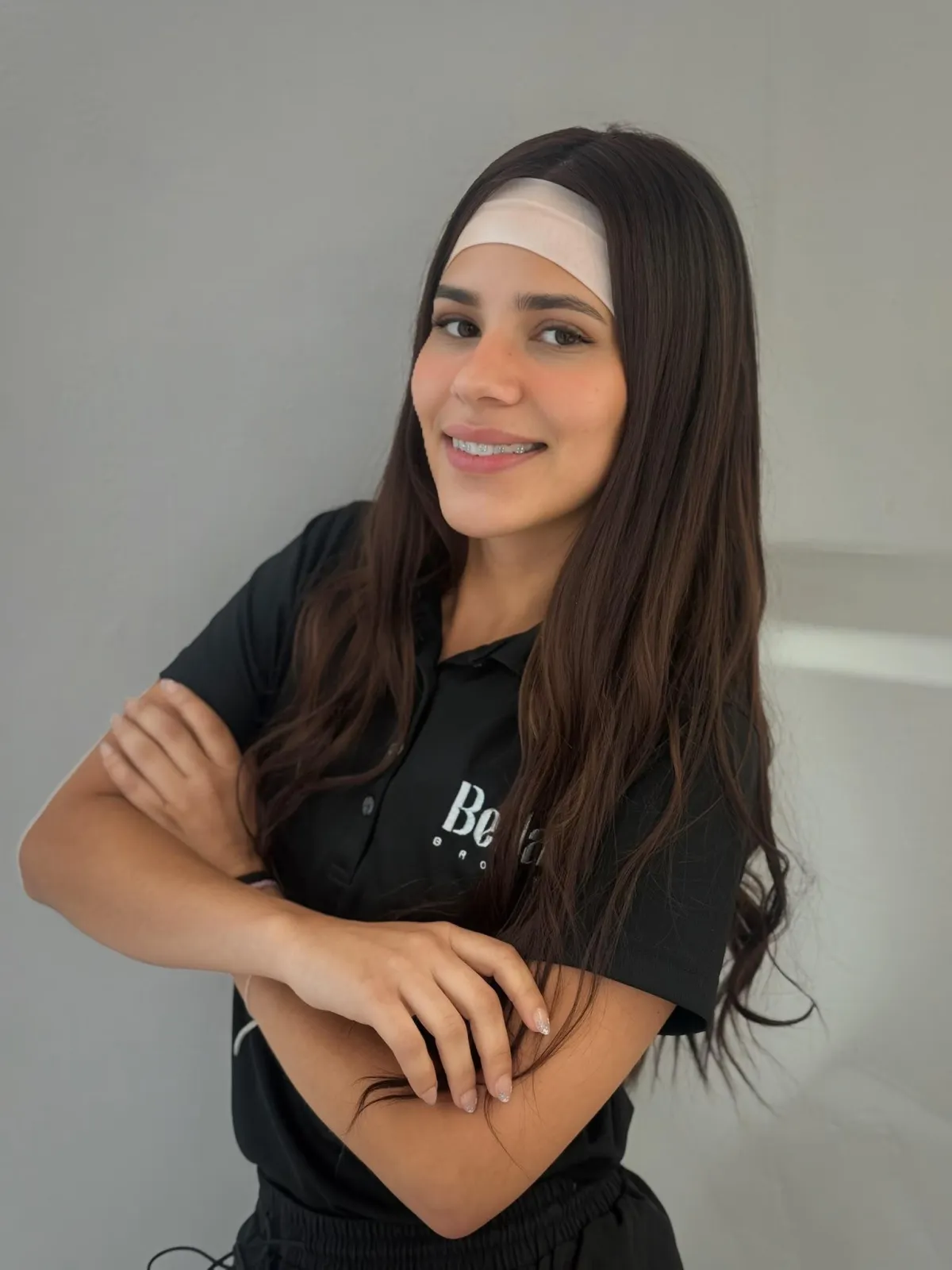 Noelia Vargas, artista de extensiones de pestanas en Bella Brows