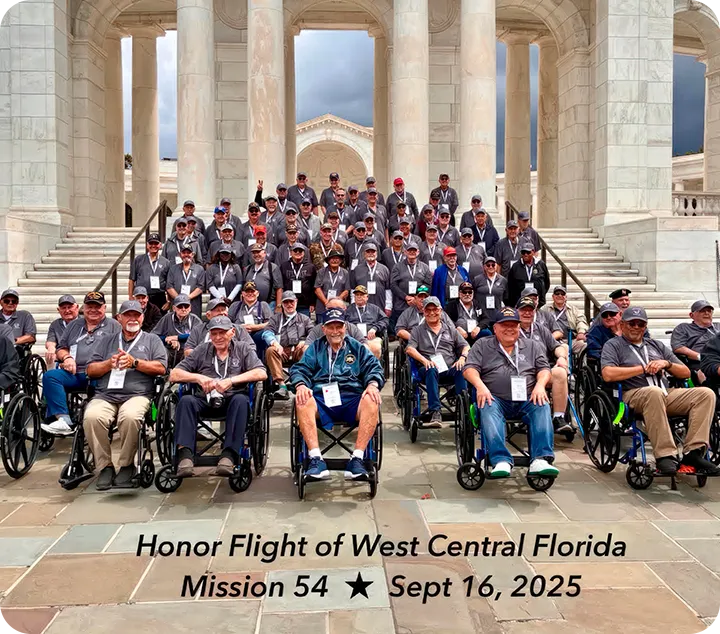 Veterans support organization Florida event