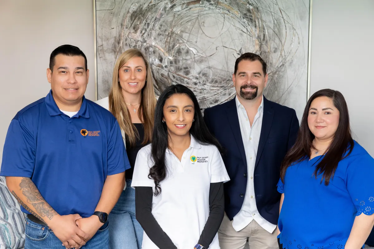 Palm Desert Vacation Properties team photo