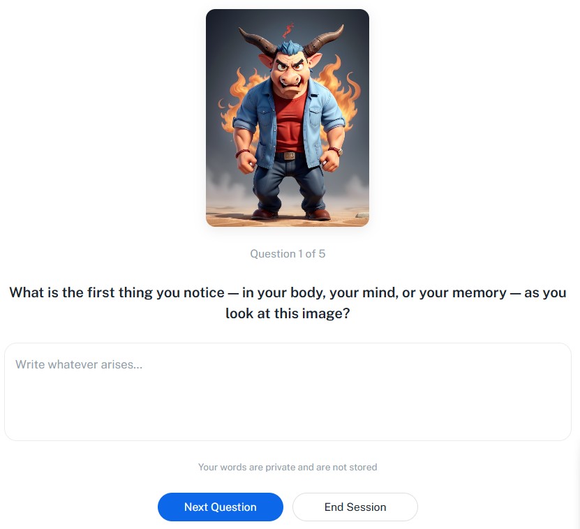 Guided Audio Sessions Screen