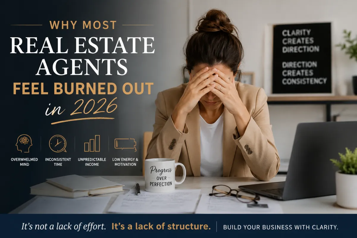 Why Most Real Estate Agents Feel Burned Out in 2026