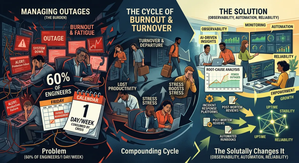 IT Engineer Burnout: The Hidden Cost of Poor Incident Management
