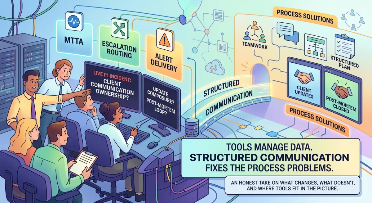 Structured comms resolve process