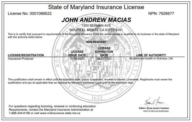 state license