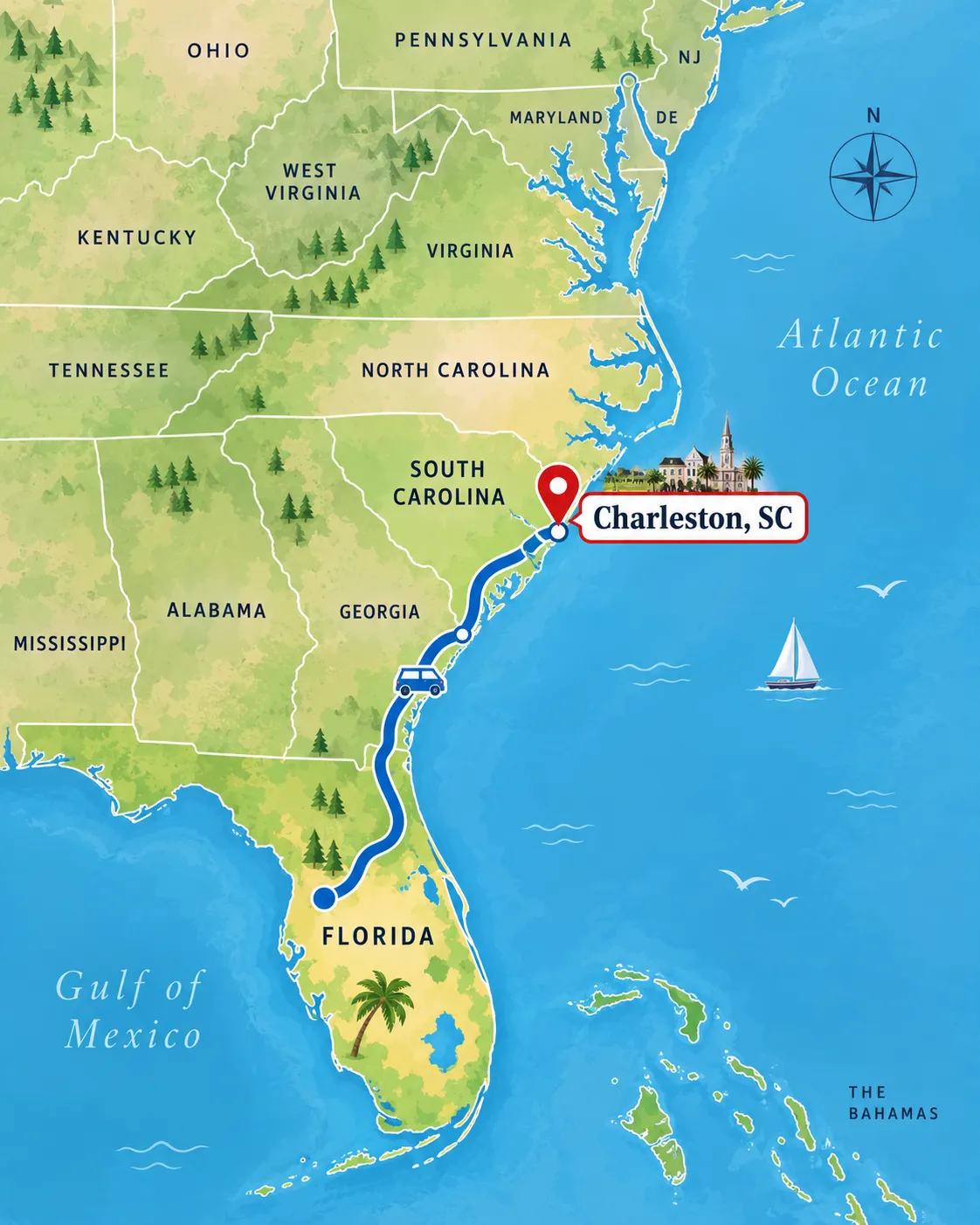 Moving to Charleston