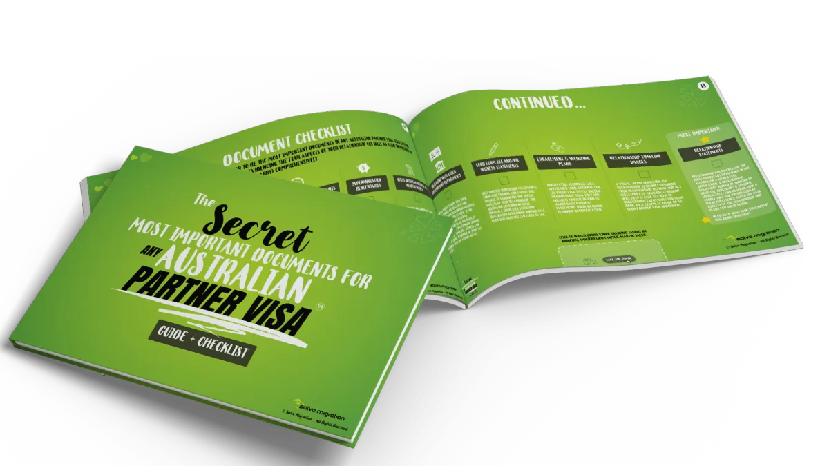 Partner Visa Checklist on Salvo Migration