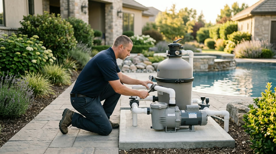 Pool Service: Equipment repair