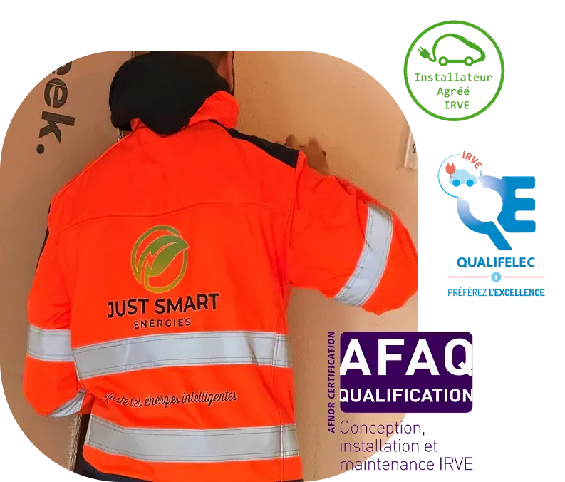 Just Smart Énergies - Expert en installation de bornes de recharge IRVE