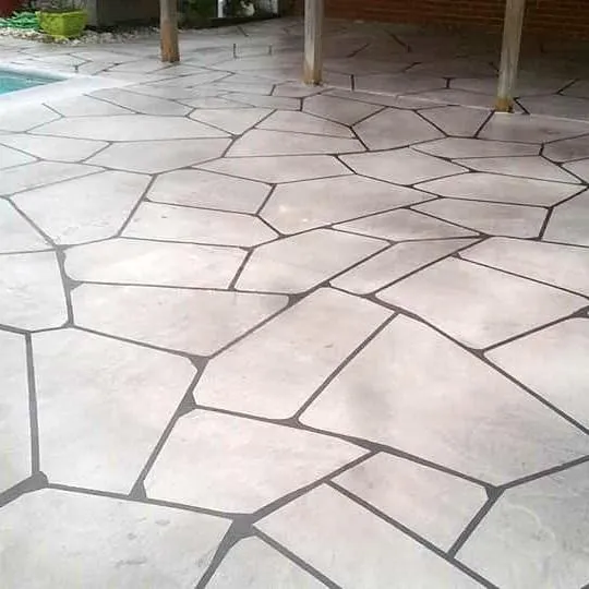 Stamped concrete