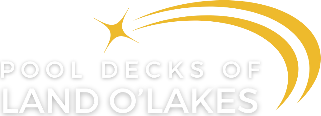 Pool Decks of Land O'Lakes Logo