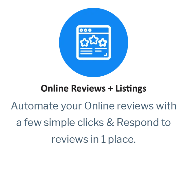 Online Reviews + Listings | Automate you online reviews with a few simple clicks & Respond to reviews in 1 place 