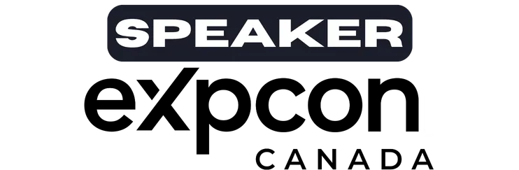 A logo of expcon Canada where Shawn Bell was a speaker of