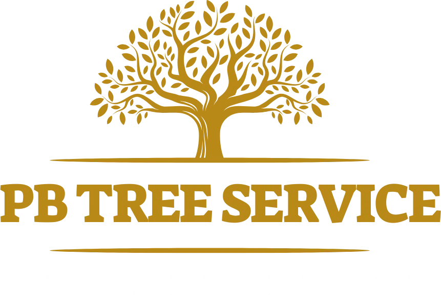 PB Tree Service of Palm Beach logo white