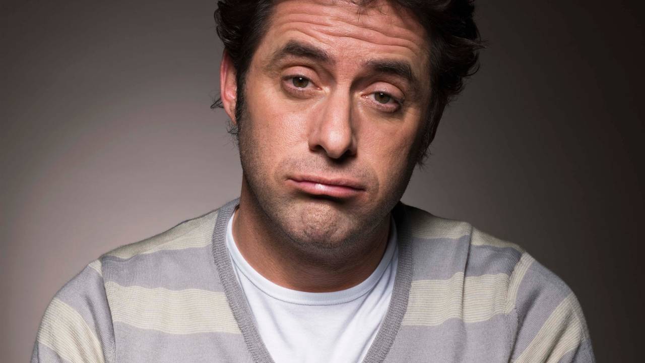Image of a man on the verge of burnout