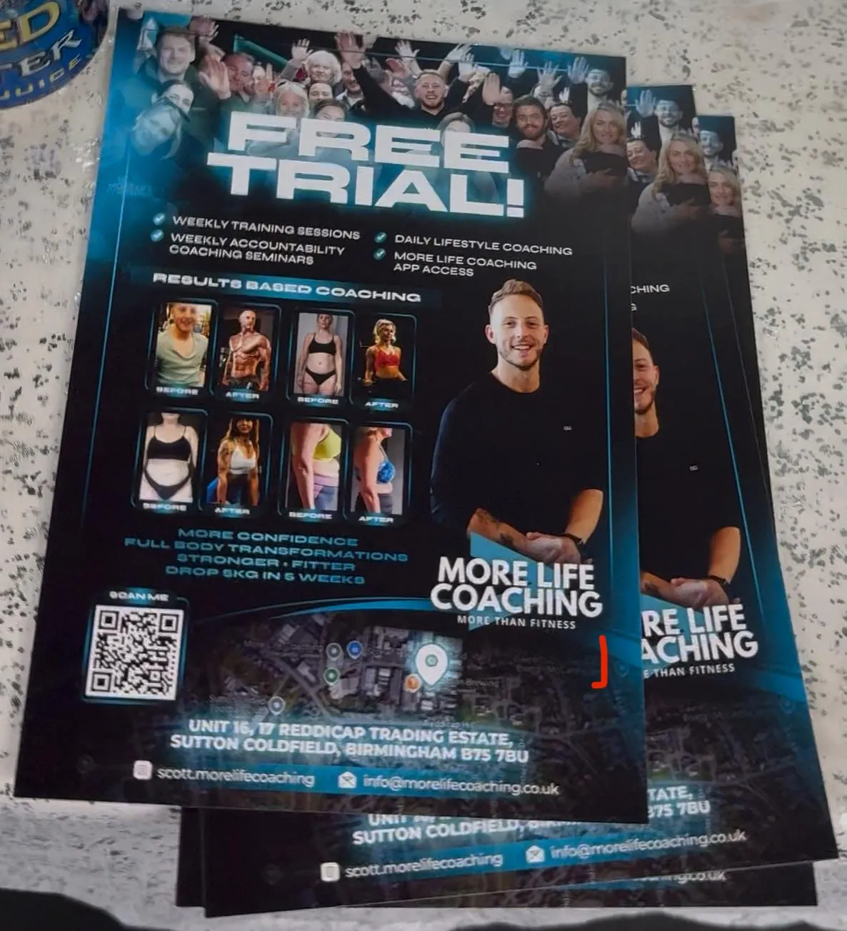 more life coaching gym Sutton Coldfield group training session men and women male female all ages in gym free trial Erdington wylde green Boldmere