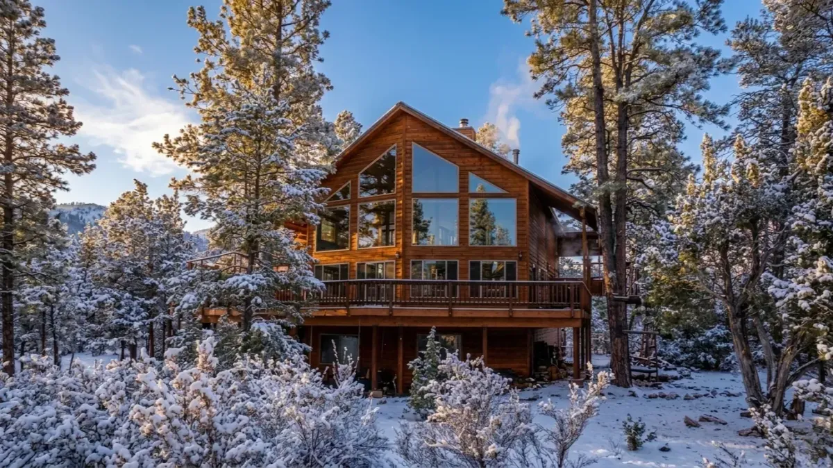 Log House in Payson