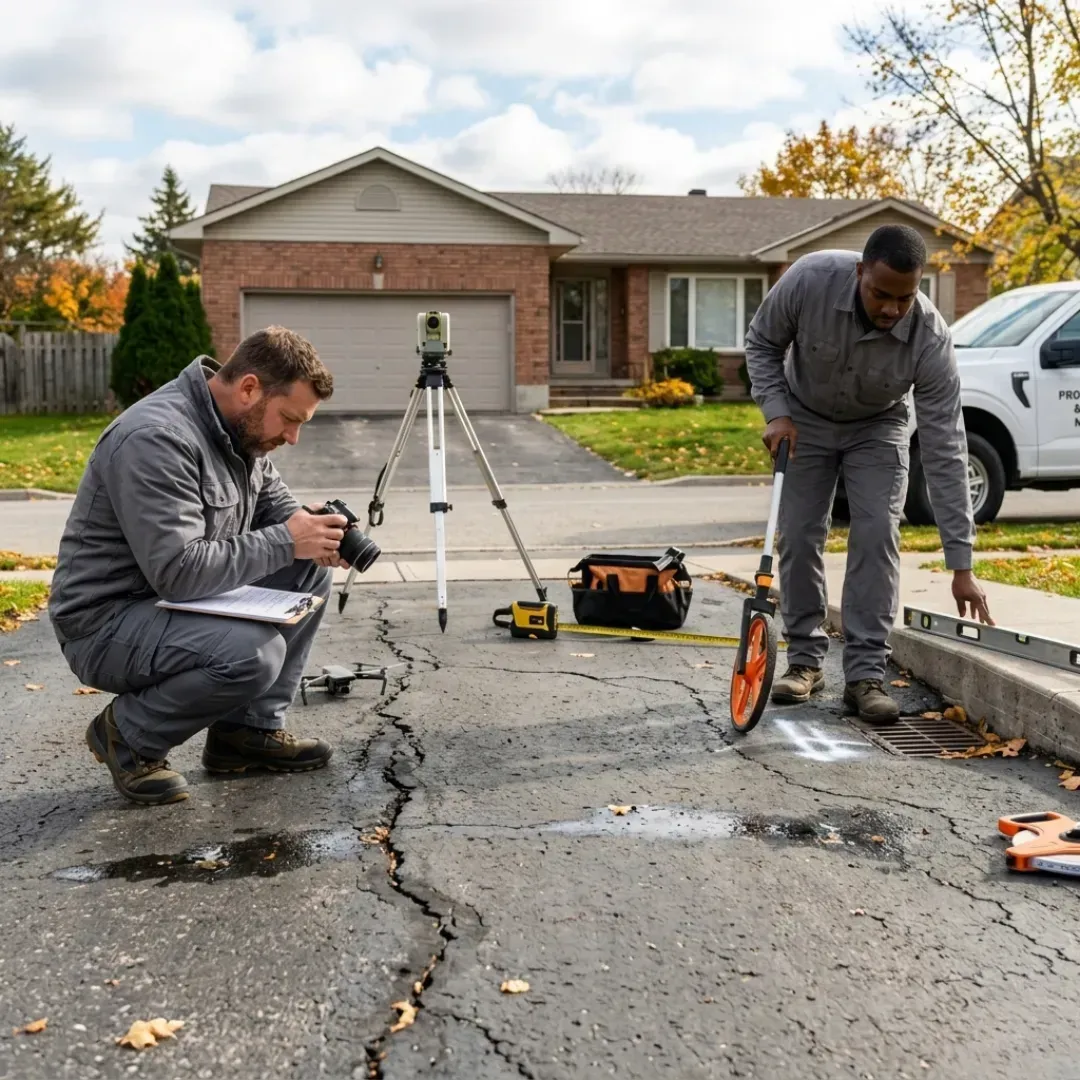 Driveway and access condition monitoring