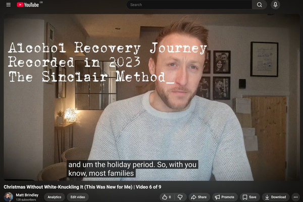 Two Christmas Days on Naltrexone: Redosing, Walking the Dog, and Finally Having a Choice (Video #6)