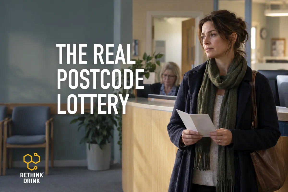 A Postcode Lottery for Alcohol Medicines