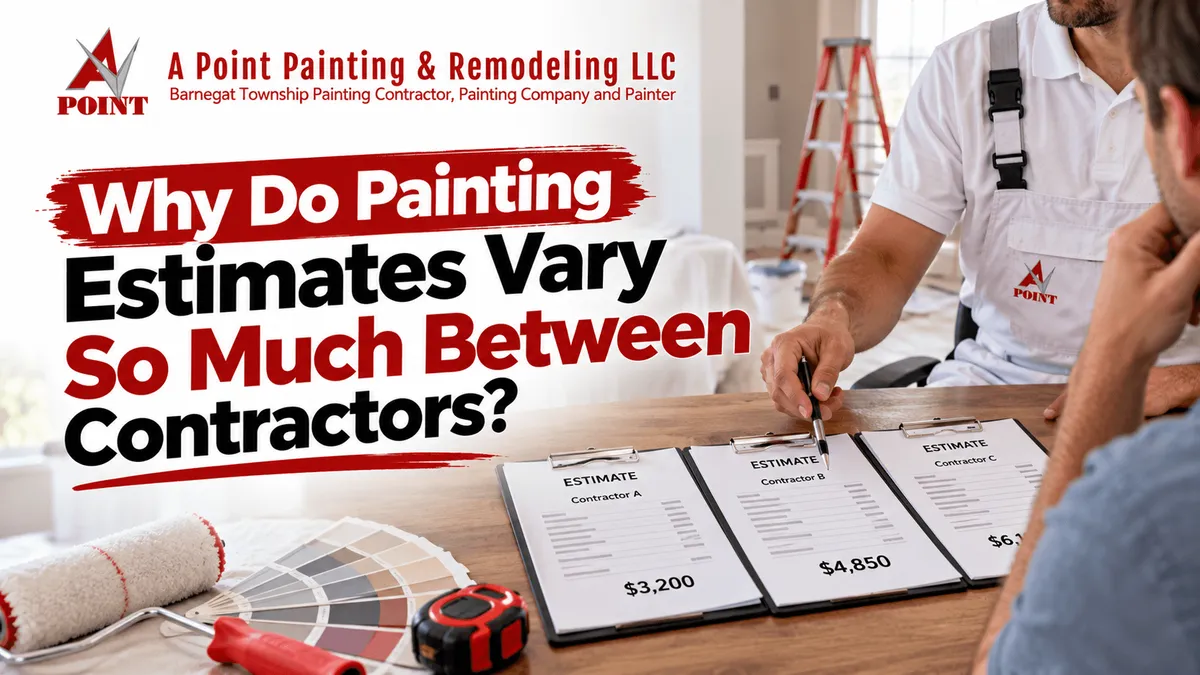 Why Do Painting Estimates Vary So Much Between Contractors?