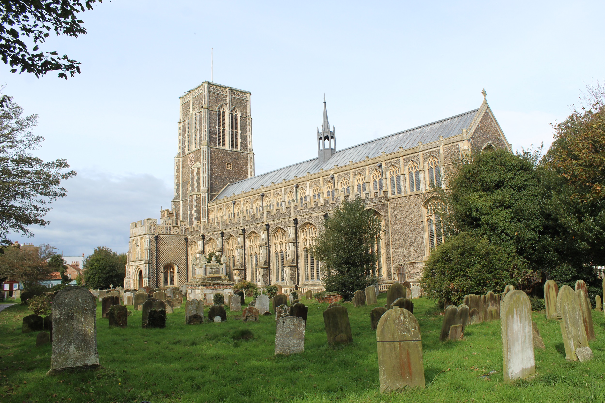 The church of St Edmund, Southwold