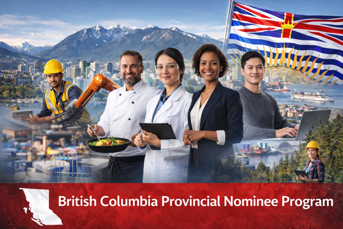 British Columbia Provincial Nominee Program (BC PNP) immigration pathway for skilled workers and entrepreneurs in Canada