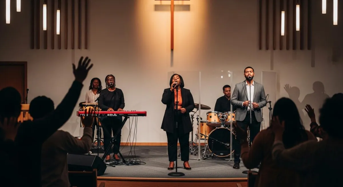 black audio mixer control panel