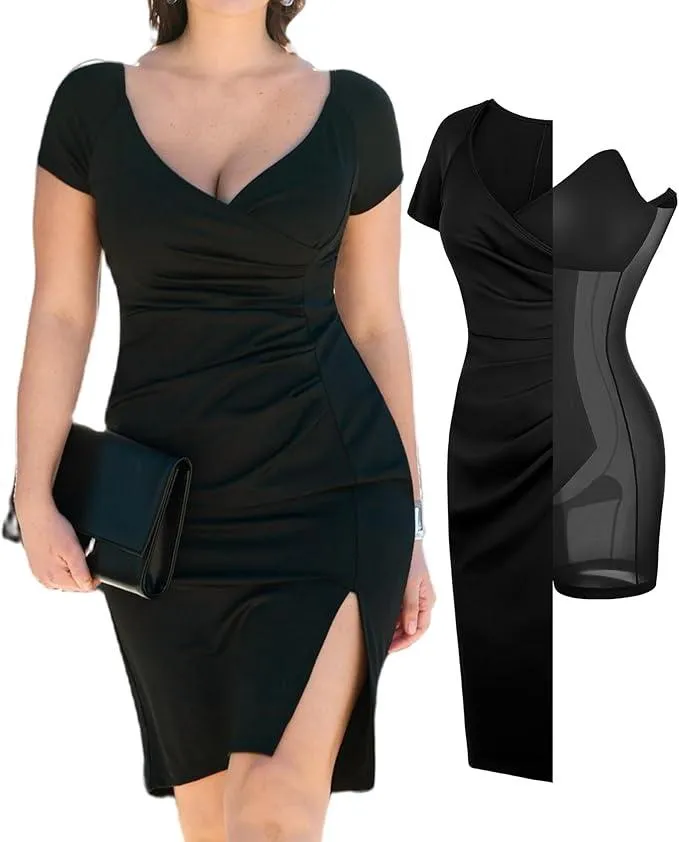 Built-In Bra Shapewear Dress