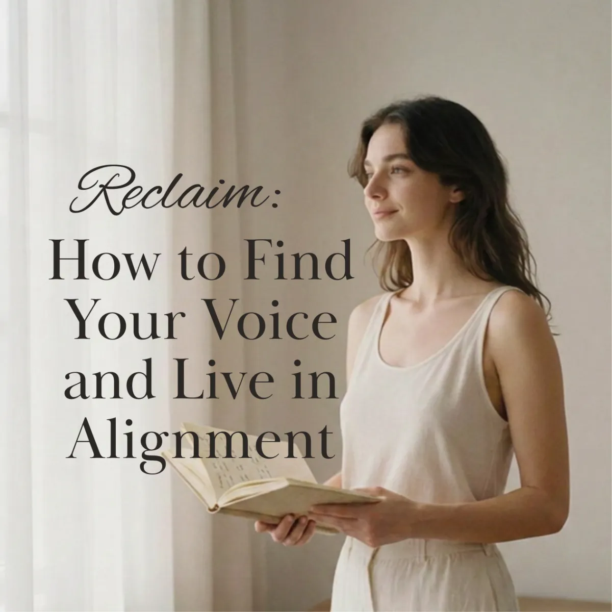 Reclaim: How to Find Your Voice and Live in Alignment