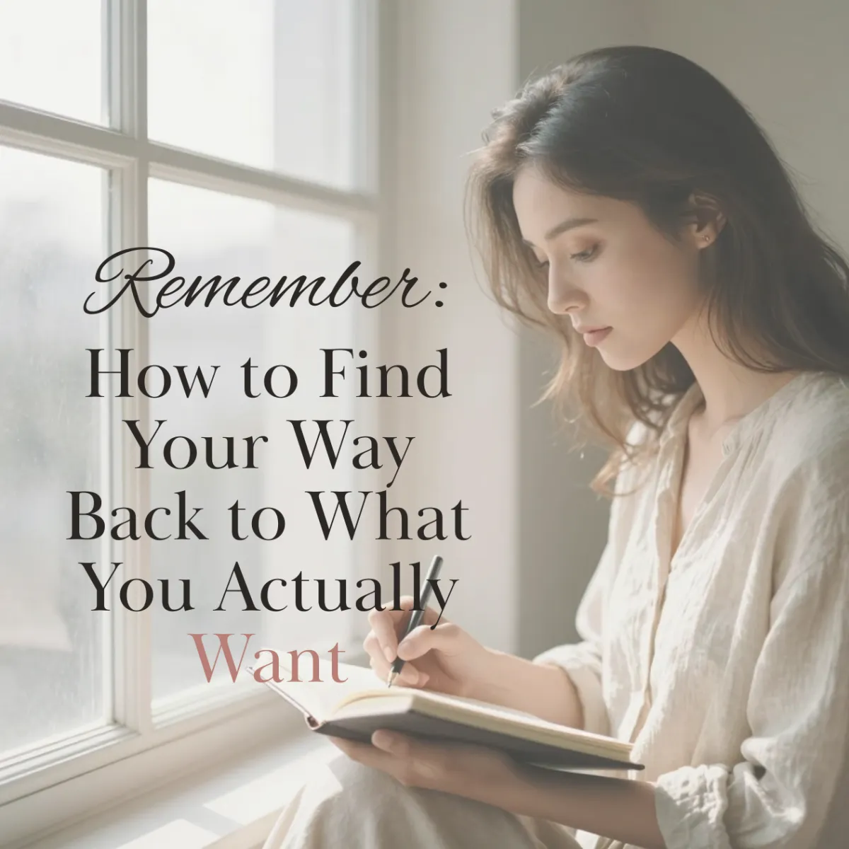 Remember: How to Find Your Way Back to What You Actually Want