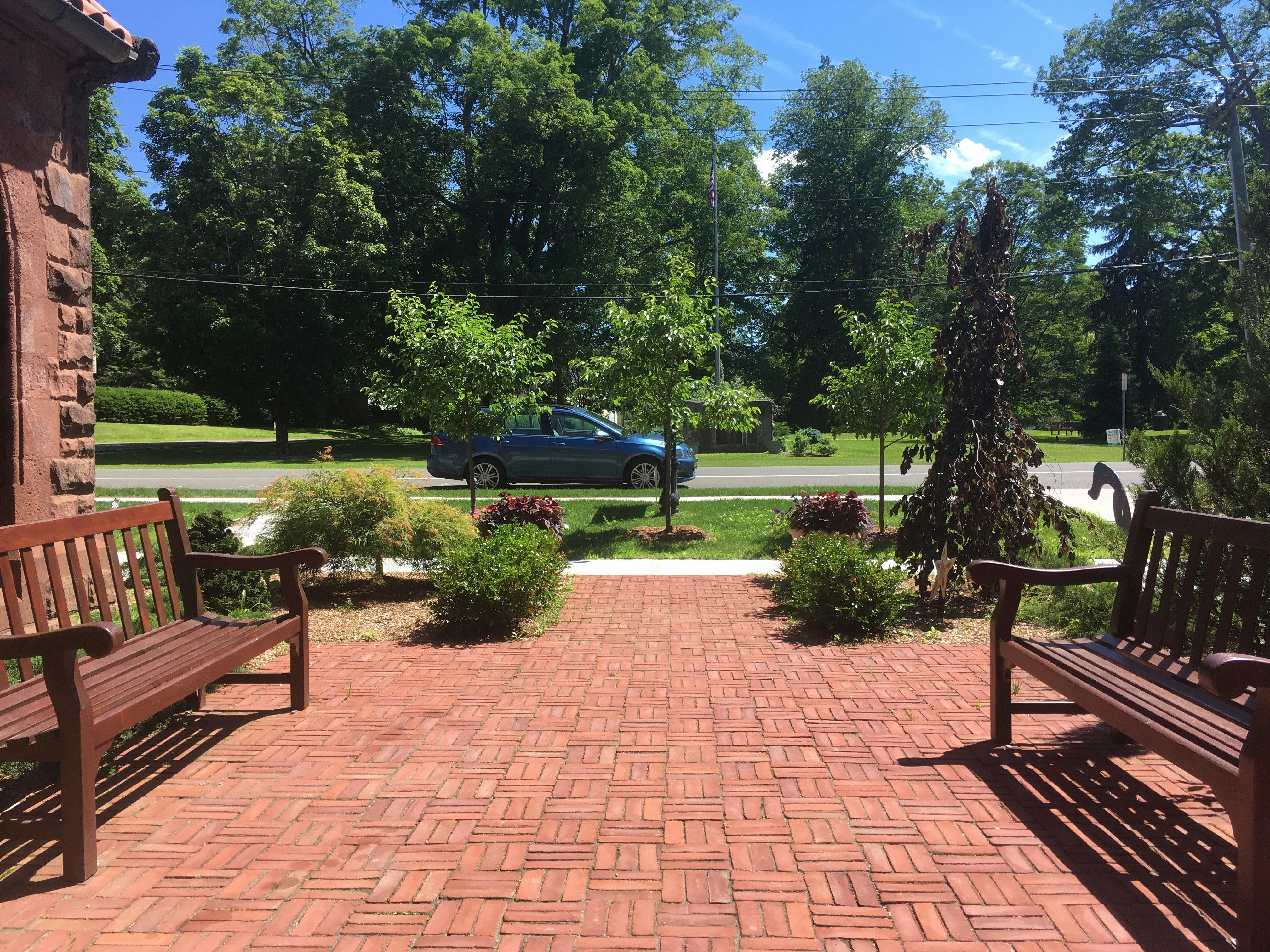 Stamped concrete patio Windham County, CT