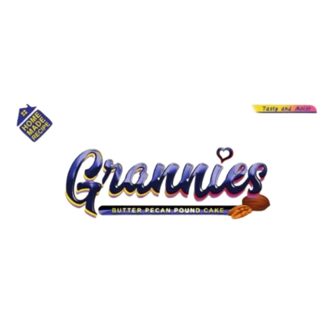 Grannnies logo in cursive