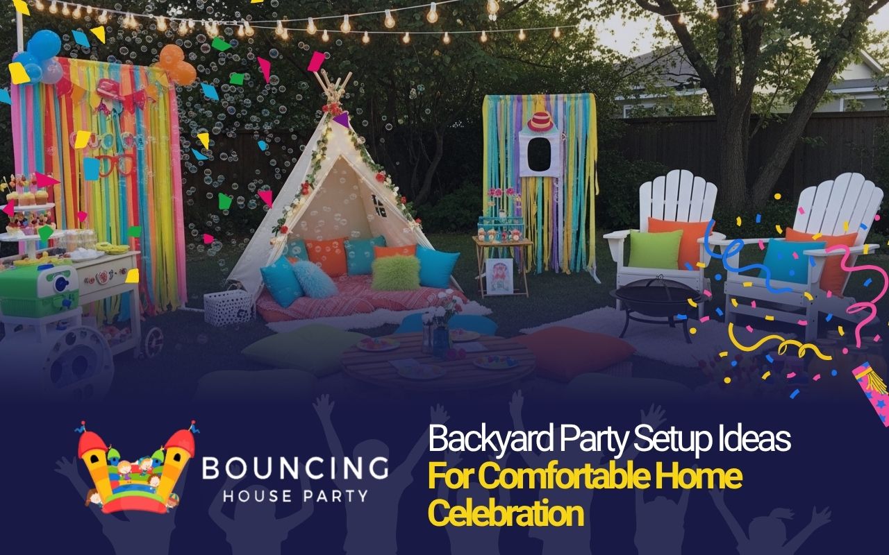 Backyard Party Setup Ideas For Comfortable Home Celebrations
